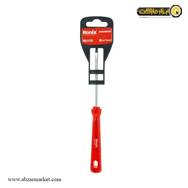 پیچ گوشتی دو سو رونیکس دسته کریستالی تک رنگ RH-2 پیچ گوشتی دو سو رونیکس دسته کریستالی تک رنگ RH-2