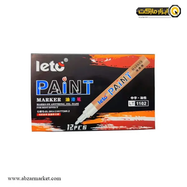 ماژیک صنعتی لتو پینت مدل LT1102-مجموعه ( 2 عددی )