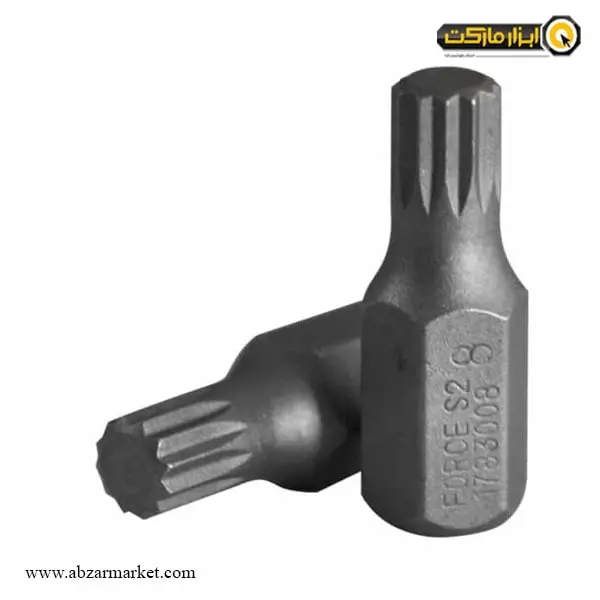 سر پیچ گوشتی هزار خار فورس کوتاه 17830