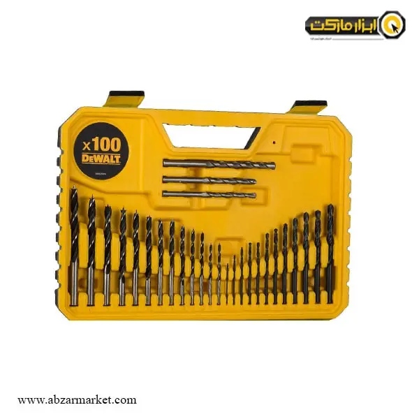 ست مته و سر پیچ گوشتی دیوالت 100 عددی مدل DT71563