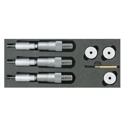 ست میکرومتر سه فک آسیمتو 12-6 میلی متر داخل سنج مدل 8-63-209