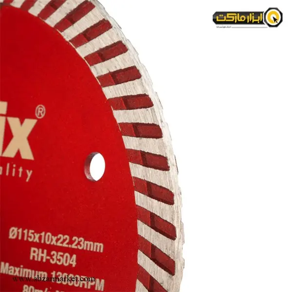صفحه گرانیت بر مینی رونیکس توربو 115 میلی متر مدل RH-3504