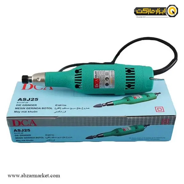 فرز انگشتی DCA گلو کوتاه مدل ASJ25 فرز انگشتی DCA گلو کوتاه مدل ASJ25