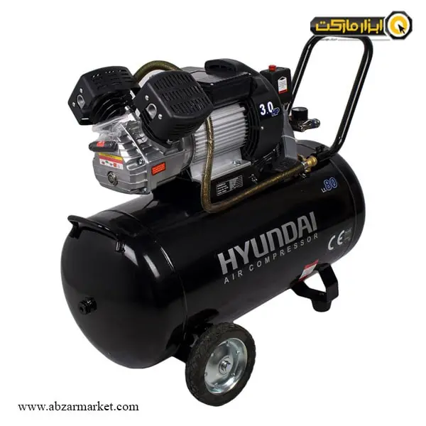 پمپ باد 80 لیتری هیوندای مدل AC-8030 پمپ باد 80 لیتری هیوندای مدل AC-8030