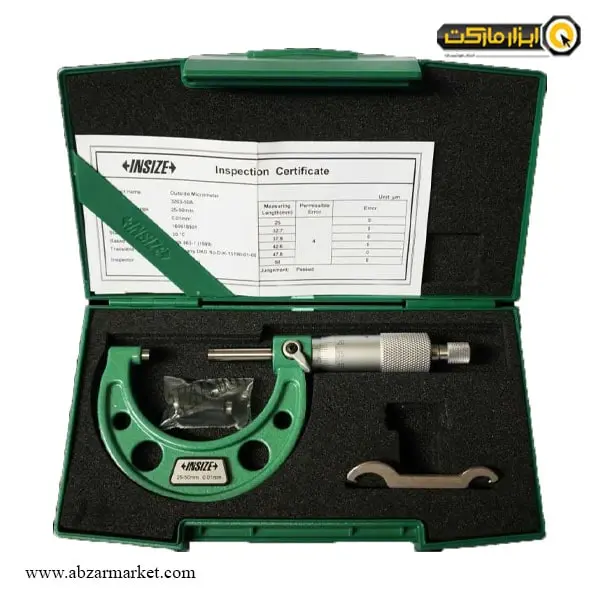 میکرومتر اینسایز 50-25 میلی متر خارج سنج مدل 50-3203