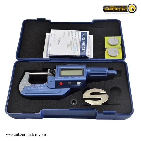 میکرومتر دیجیتال داسکوا خارج سنج 25-0 میلی متر مدل 2005-4230