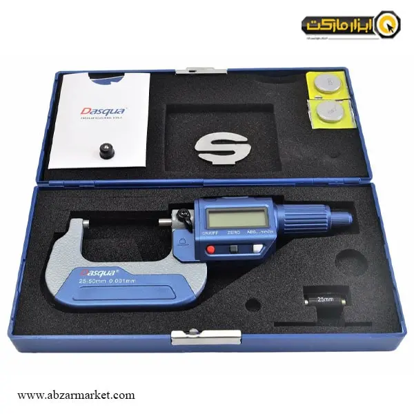 میکرومتر دیجیتال داسکوا خارج سنج 50-25 میلی متر مدل 2010-4230