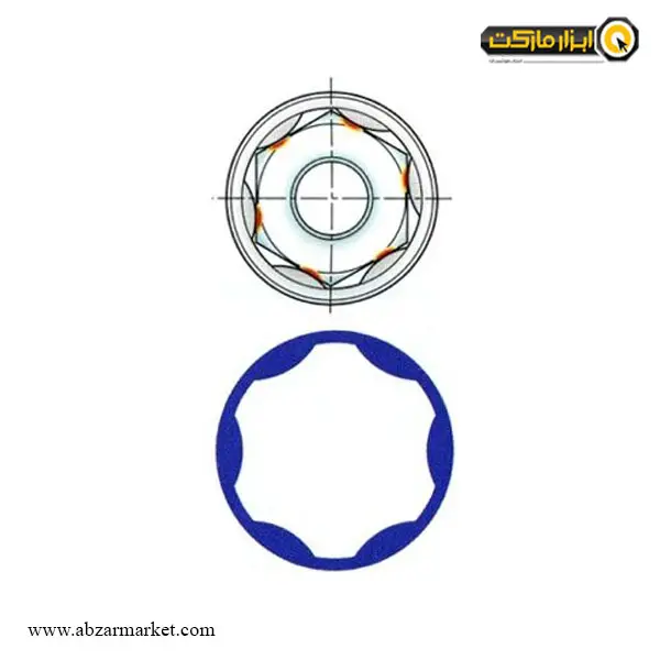 جعبه بکس فورس 36 پارچه 3/8 اینچ Surface مدل 7-3361