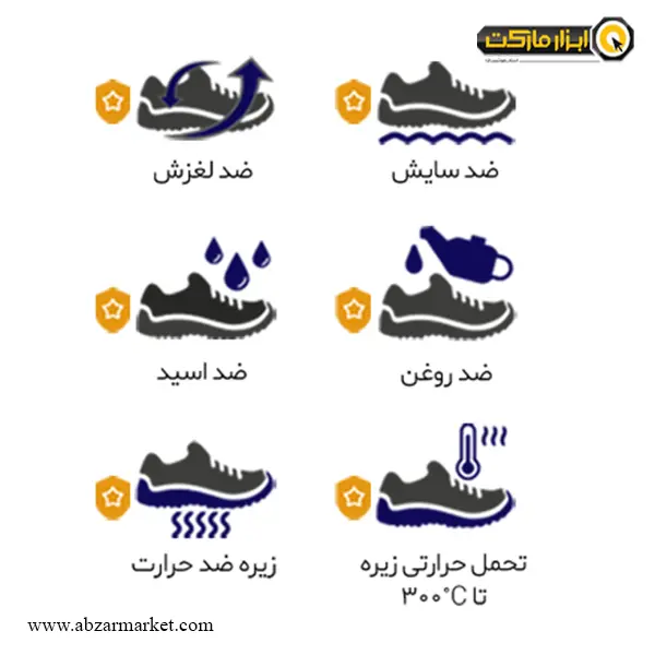 کفش کلار زیره لاستیک مدل 8416