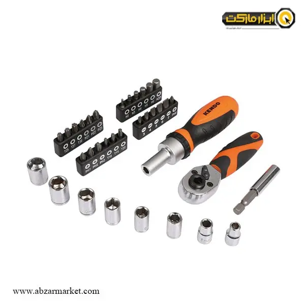 ست سر پیچ گوشتی کندو 35 عددی مدل 20548