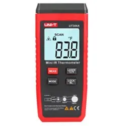 مینی ترمومتر لیزری 300 درجه یونیتی مدل UT306A