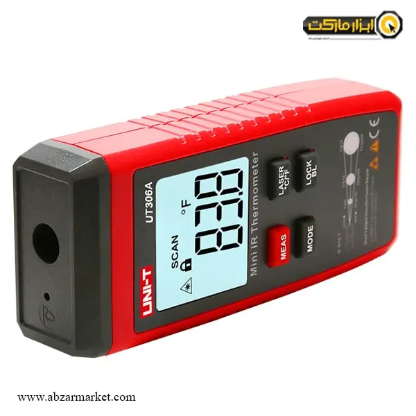 مینی ترمومتر لیزری 300 درجه یونیتی مدل UT306A