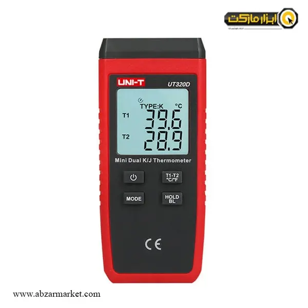 مینی ترمومتر دو کانال یونیتی مدل UT320D مینی ترمومتر دو کانال یونیتی مدل UT320D