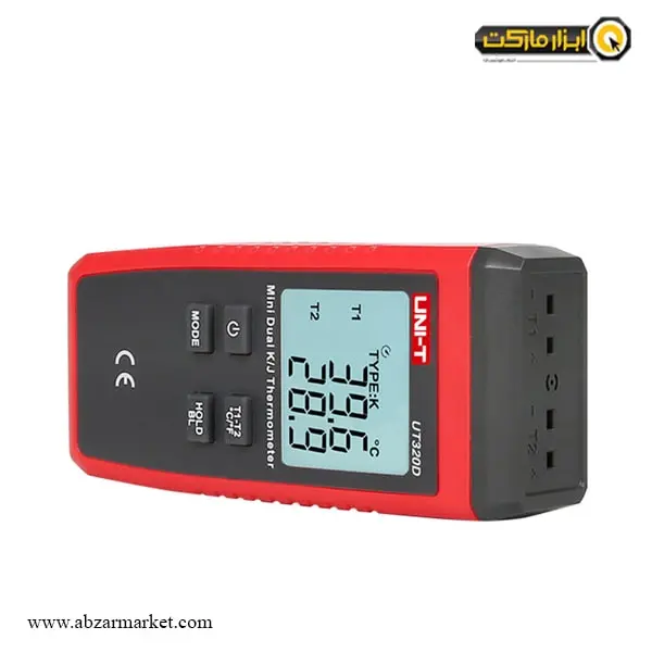 مینی ترمومتر دو کانال یونیتی مدل UT320D مینی ترمومتر دو کانال یونیتی مدل UT320D