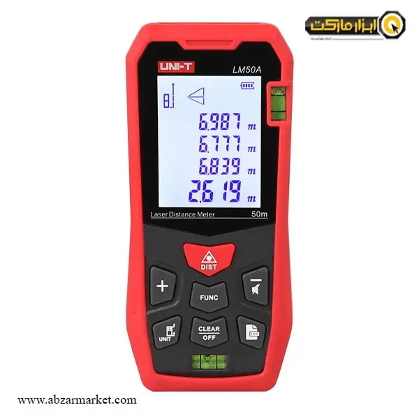 متر لیزری یونیتی 50 متری مدل LM50A