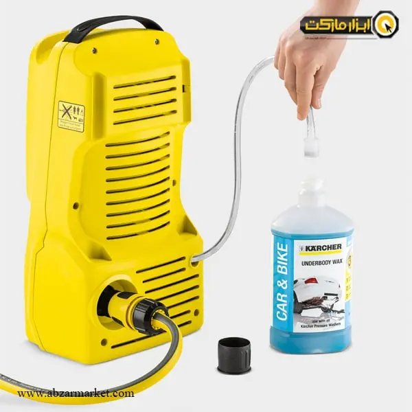 کارواش خانگی کارچر 110 بار ذغالی مدل K2 Compact