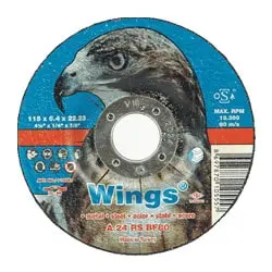 صفحه ساب آهن مینی عقاب (وینگز) 115x6.4 میلی متر