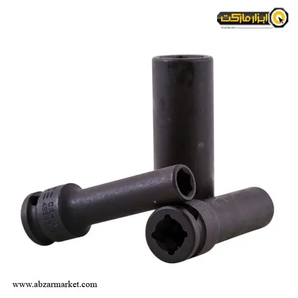 بکس تکی فشار قوی 3/8 اینچ فورس بلند 6 گوش مدل 43563 بکس تکی فشار قوی 3/8 اینچ فورس بلند 6 گوش مدل 43563