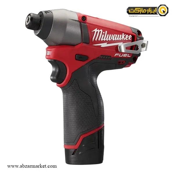 بکس شارژی میلواکی 1/4 اینچ براشلس 12 ولت مدل M12CID-202C