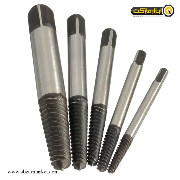 ست قلاویز دستی چپ گرد درجه یک 5 عددی