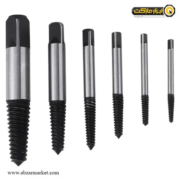 ست قلاویز دستی چپ گرد درجه یک 6 عددی
