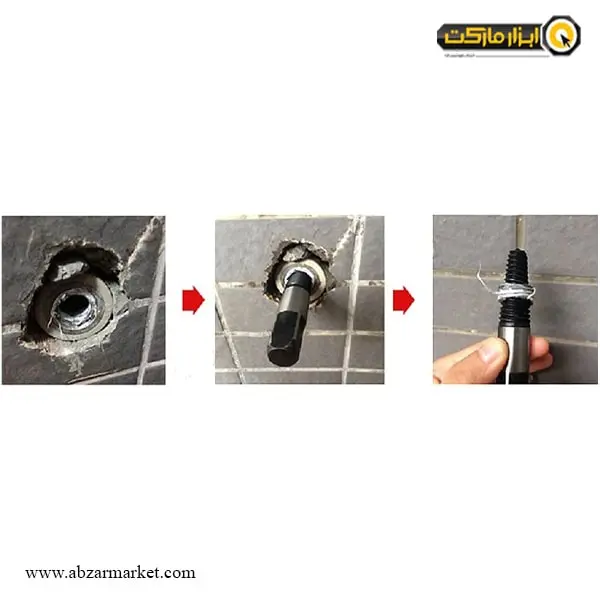 ست قلاویز دستی چپ گرد درجه یک 6 عددی