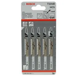 تیغ اره عمود بر MDF بوش مجموعه 5 عددی مدل T101B