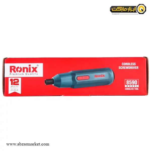 پیچ گوشتی شارژی رونیکس 3.6 ولت مدل 8590