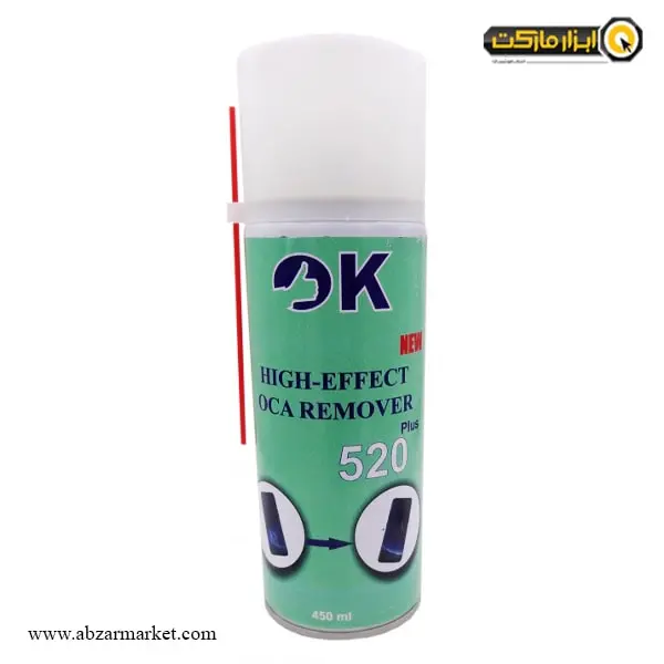 اسپری پاک کننده چسب OK مدل 520 اسپری پاک کننده چسب OK مدل 520
