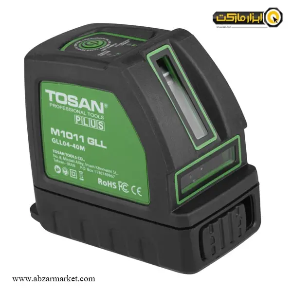 تراز لیزری توسن دو خط نور سبز مدل M1011 GLL تراز لیزری توسن دو خط نور سبز مدل M1011 GLL