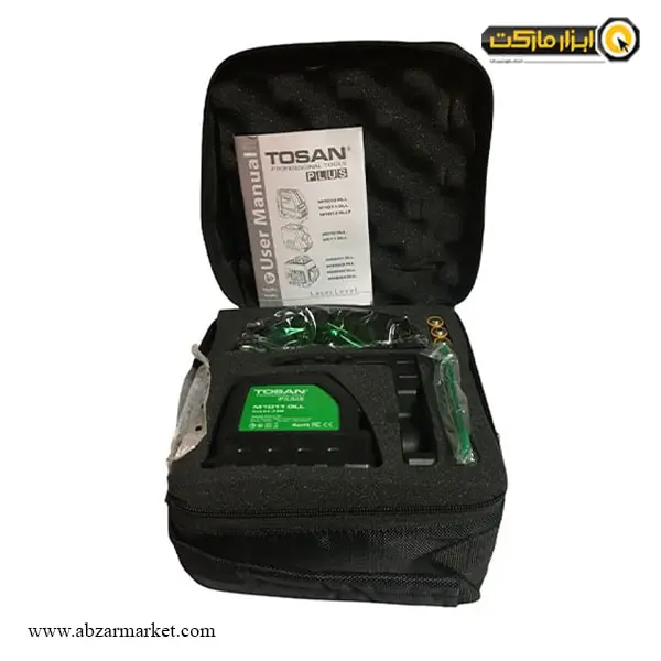تراز لیزری توسن دو خط نور سبز مدل M1011 GLL تراز لیزری توسن دو خط نور سبز مدل M1011 GLL