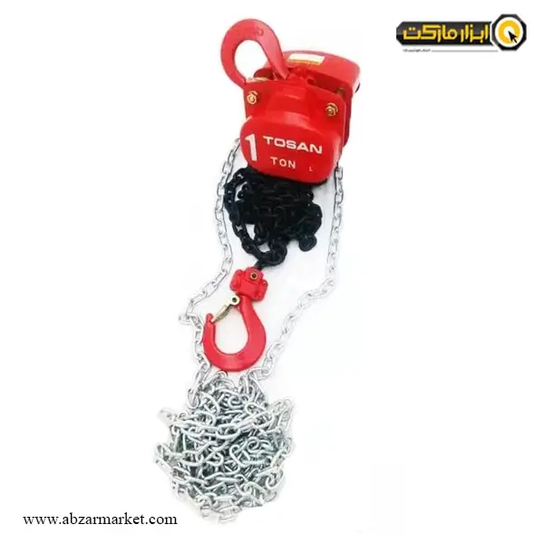 جرثقیل زنجیری توسن 1 تن مدل 2010CB