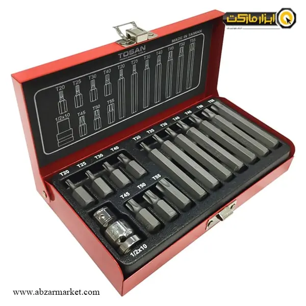جعبه بیت ستاره ای توسن 15 عددی مدل T1253-15TB