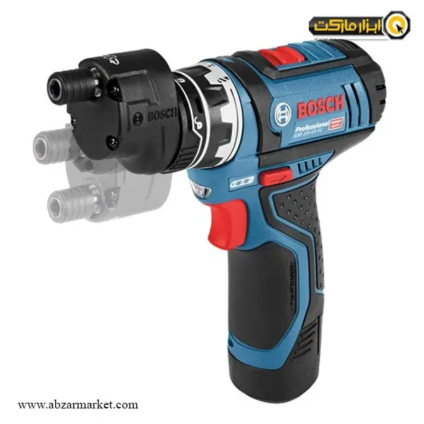 دریل پیچ گوشتی شارژی بوش لیتیوم 12 ولت مدل GSR 12V-15 FC