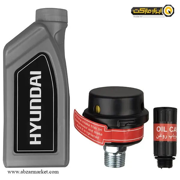 پمپ باد 50 لیتری هیوندای مدل AC-5025
