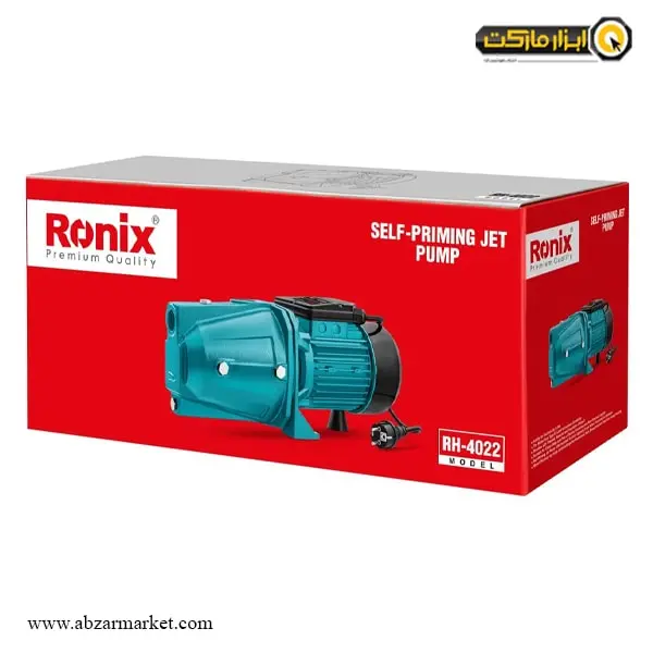 پمپ آب رونیکس جتی تک فاز 1 اسب بخار مدل RH-4022
