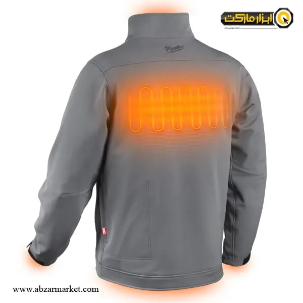 کاپشن هیتردار شارژی میلواکی با باتری مدل M12 HJ GREY5-201