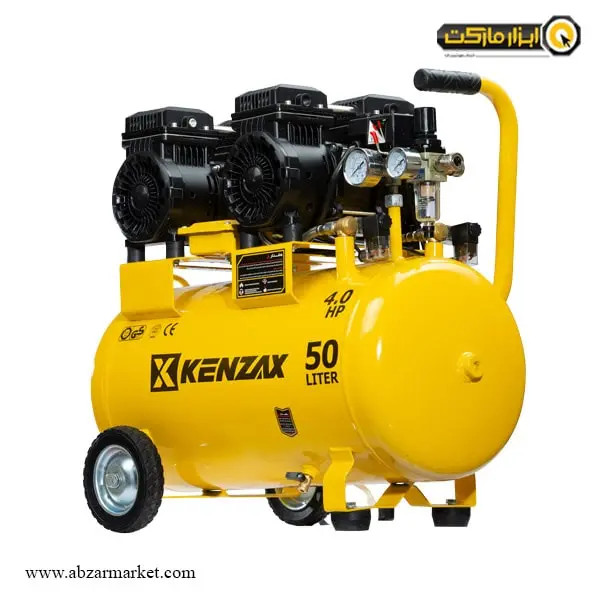 کمپرسور هوا سایلنت کنزاکس 50 لیتری مدل KSC-5452 کمپرسور هوا سایلنت کنزاکس 50 لیتری مدل KSC-5452