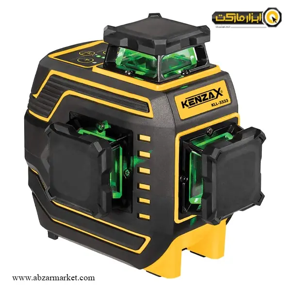 تراز لیزری کنزاکس سه خط 360 درجه نور سبز مدل KLL-3333 تراز لیزری کنزاکس سه خط 360 درجه نور سبز مدل KLL-3333