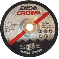 صفحه آهن بر مینی کرون 115x3 میلی متر-مجموعه ( 5 عددی )