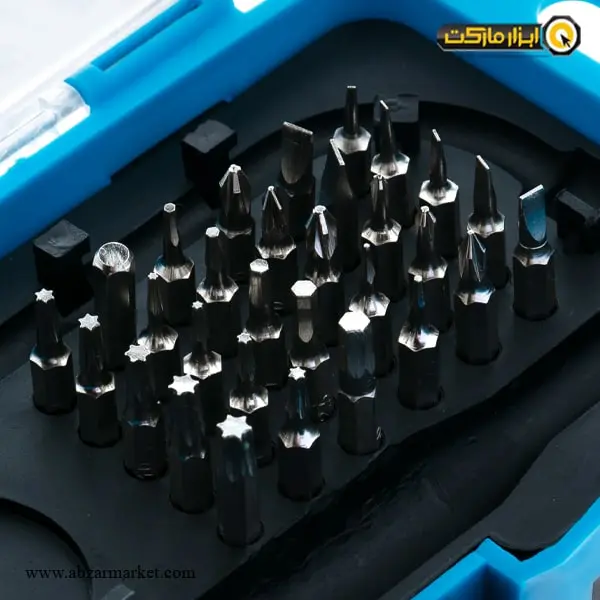 ست سر پیچ گوشتی اکتیو 33 عددی مدل AC-6333SP ست سر پیچ گوشتی اکتیو 33 عددی مدل AC-6333SP