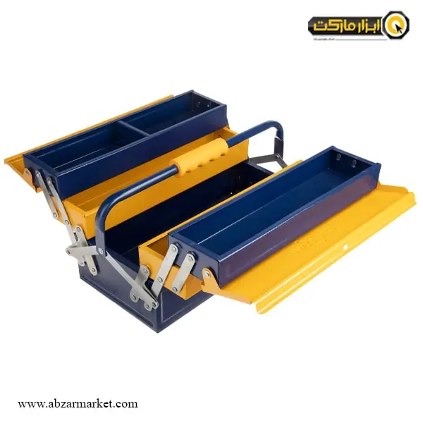 جعبه ابزار فلزی اتوماتیک گلکسی وان 44 سانتی متر مدل MT403