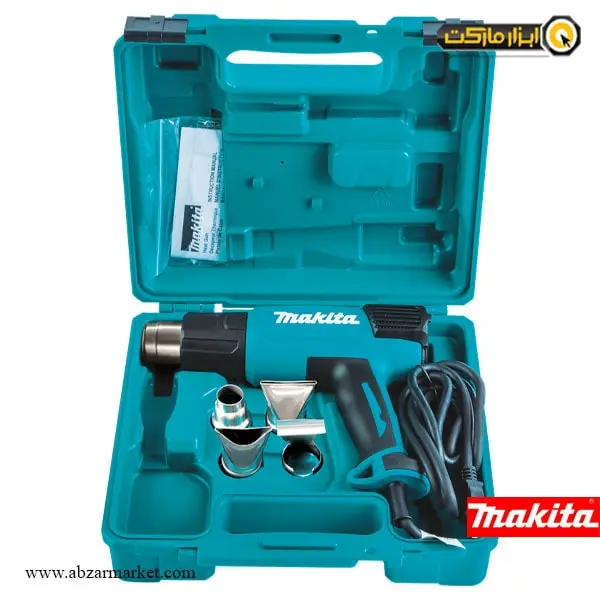 کیت سشوار صنعتی ماکیتا 2000 وات مدل HG6530VK