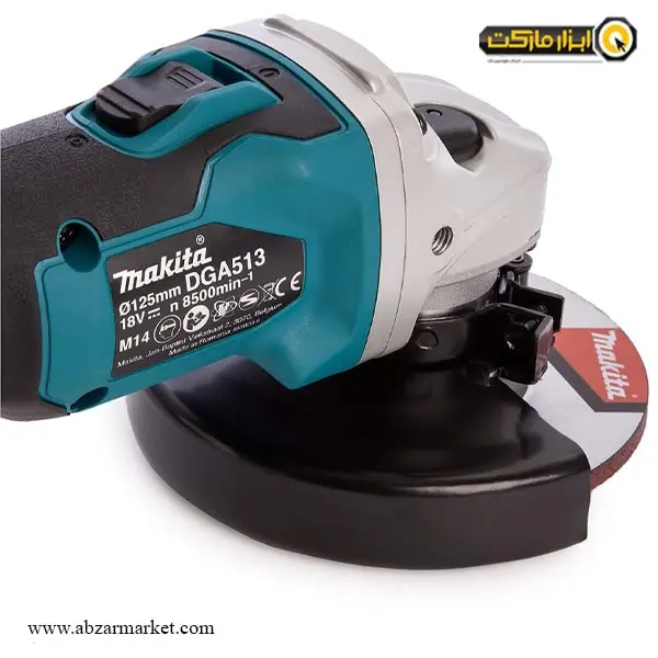 مینی فرز شارژی ماکیتا براشلس 18 ولت مدل DGA513RTJ