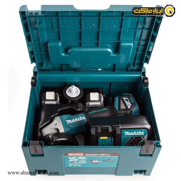 مینی فرز شارژی ماکیتا براشلس 18 ولت مدل DGA513RTJ