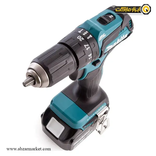 دریل شارژی چکشی ماکیتا براشلس لیتیوم 18 ولت مدل DHP483RFJ