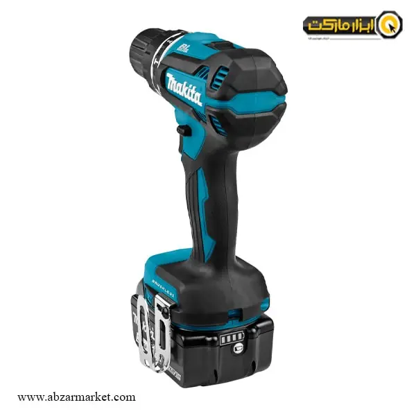 دریل شارژی چکشی ماکیتا براشلس لیتیوم 18 ولت مدل DHP485RTJ