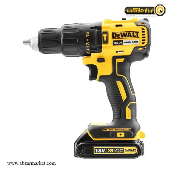 دریل شارژی چکشی دیوالت براشلس لیتیوم 18 ولت مدل DCD778S2