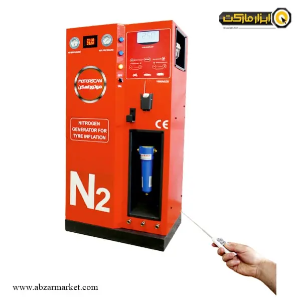 مولد باد نیتروژن دیجیتال موتور اسکان اتوماتیک مدل 1690A/LCD