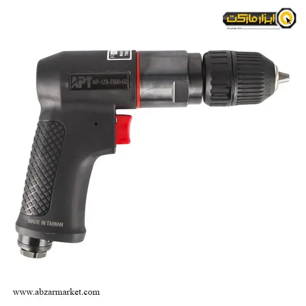 دریل بادی APT هفت تیری سه نظام اتوماتیک 10 میلی متر مدل AP-175-7500-02